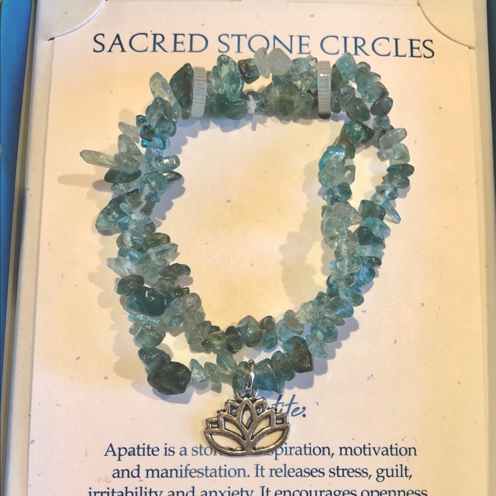 Lotus flower bracelet